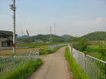 周りの風景もなんつーか片田舎風。この辺が今回の自転車行で一番良かった