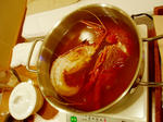 森羅 夕食の様子(お正月時)