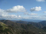 王ヶ頭ホテル南館から見える山岳風景