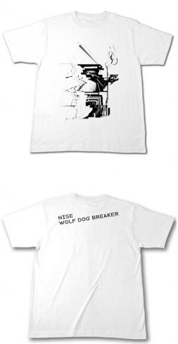 うんたらかんたら　Ｔシャツ「偽Wolfドッグブレイカー」
