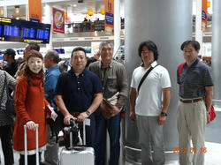 FW福岡（左2人）とFW東京（右2人）