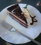 デザートのケーキ