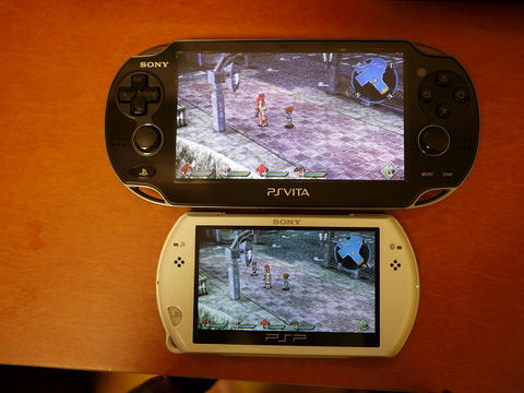 PSPgoとPSVita