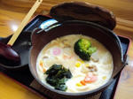 クリームシチューうどん