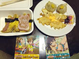 「響のオム餃子 スパムハム＆ハム蔵付きだぞー。」「亜美真美餃子」
