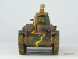 ガルパン 知波単学園 九五式軽戦車 福田車