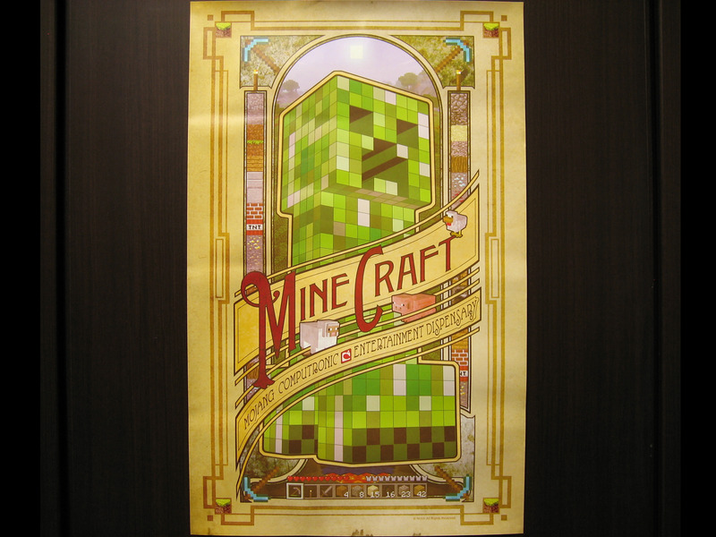 J Nxの Minecraft Computronic Poster をレビュー するめを食べながら覚え書き