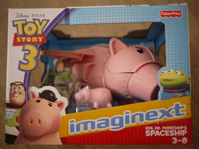 トイストーリー Dr ポークチョップのブタの飛行船 Zakka Babary