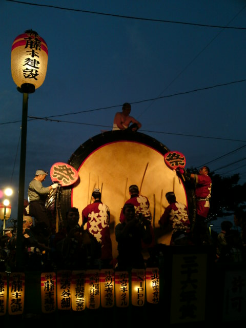 藤本建設の大太鼓