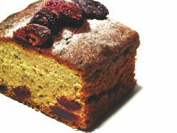 干し苺のケーキ