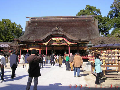 日曜日の太宰府天満宮