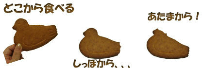 どこから食べる？