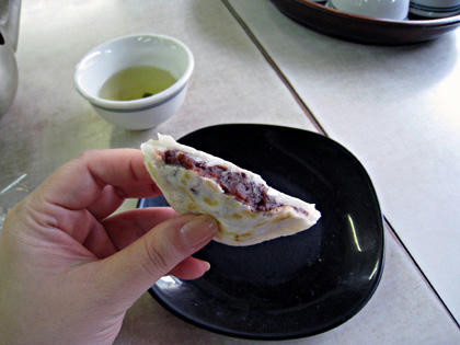 甘木屋の梅ヶ枝餅