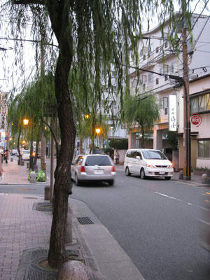 二日市温泉通り