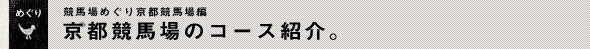 競馬場めぐりJRA京都競馬場編京都競馬場のコース紹介