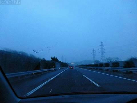 東北自動車道走行中