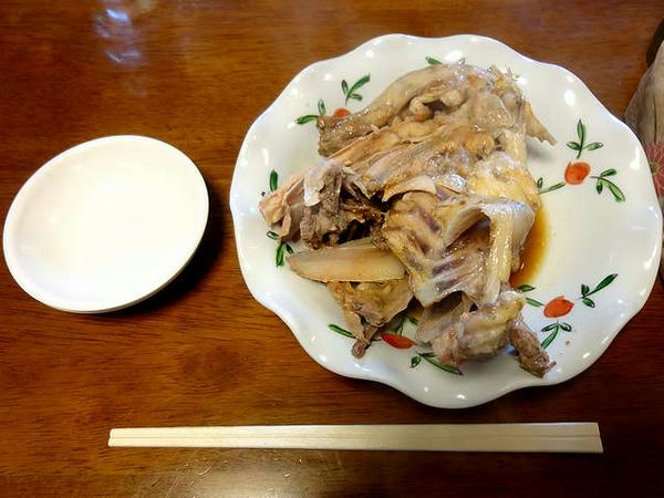 サービスの鶏ガラ