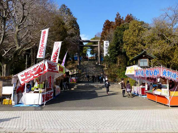 常磐神社参道