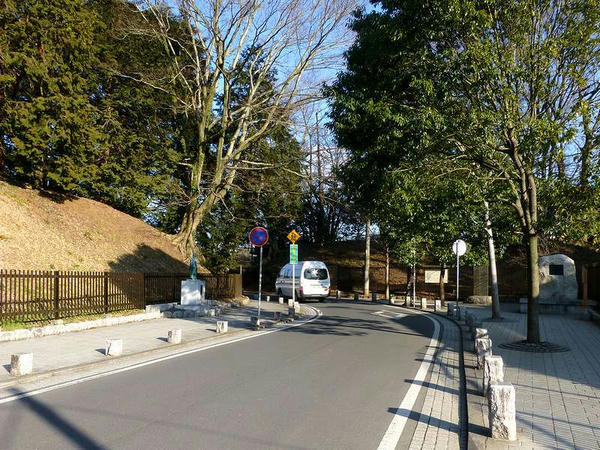大手門跡の虎口