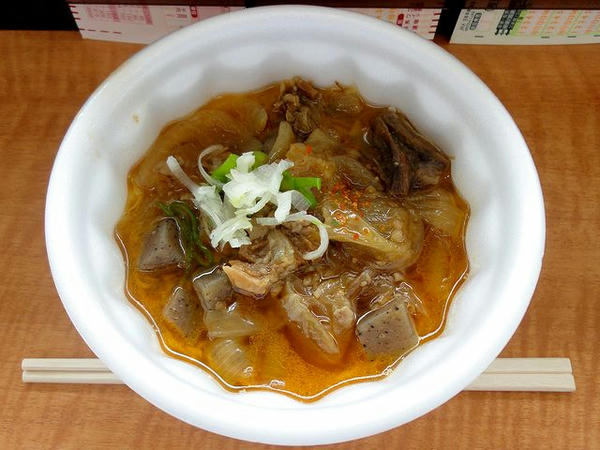 軽食大福の牛スジ煮込み
