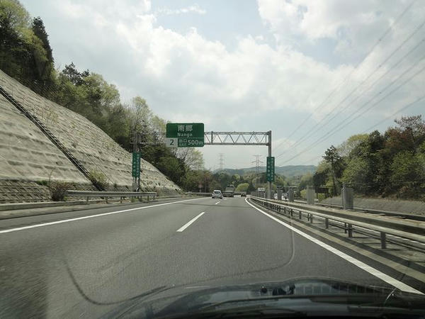 瀬田東JCTから京滋バイパスへ