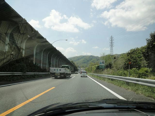 名神高速走行中