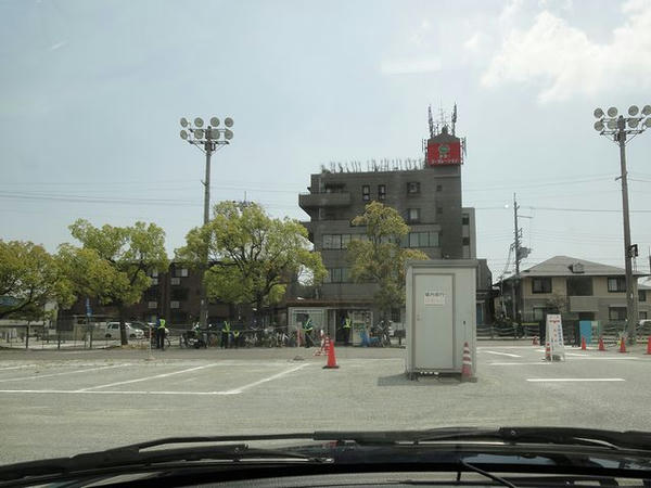 園田競馬場に到着