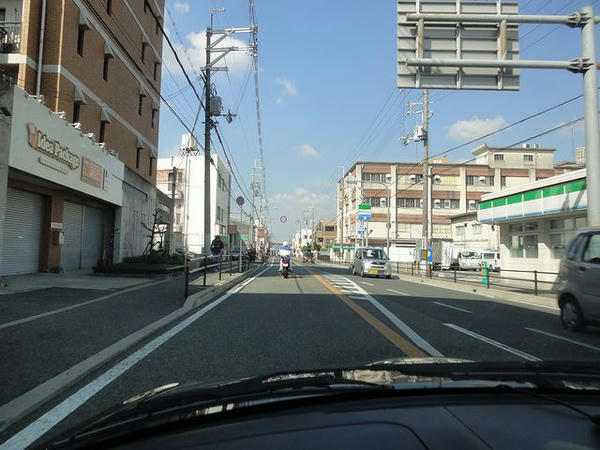 池田市内の国道171号