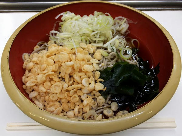 冷したぬきそば