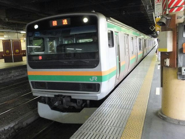 JR宇都宮線上野行き普通列車