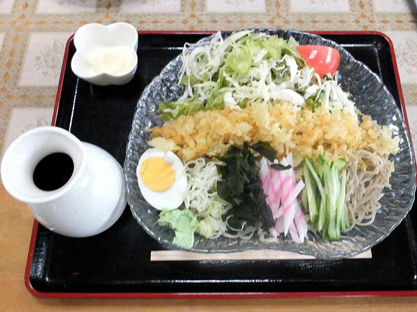 冷しタヌキそば