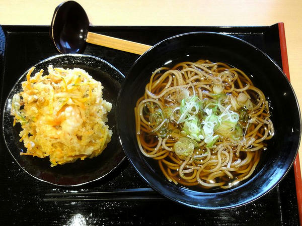 自家製かき揚十割そば