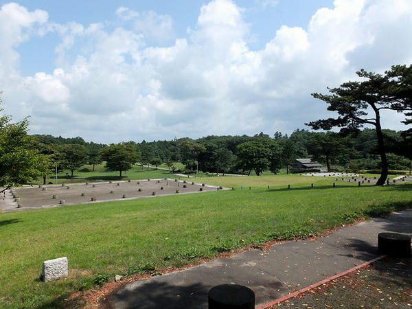 鵜ノ木地区の建物跡