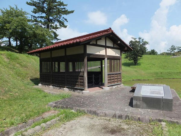 鵜ノ木地区にある平安時代の井戸跡