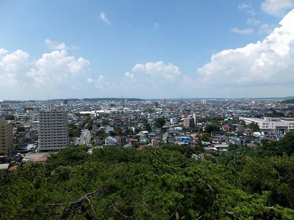 御隅櫓展望台からの眺め