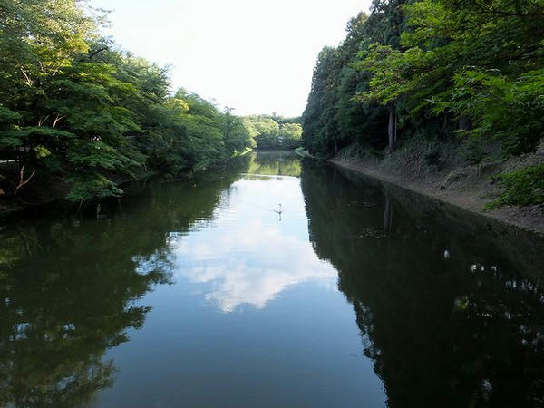 二の丸と三の丸の間の中濠