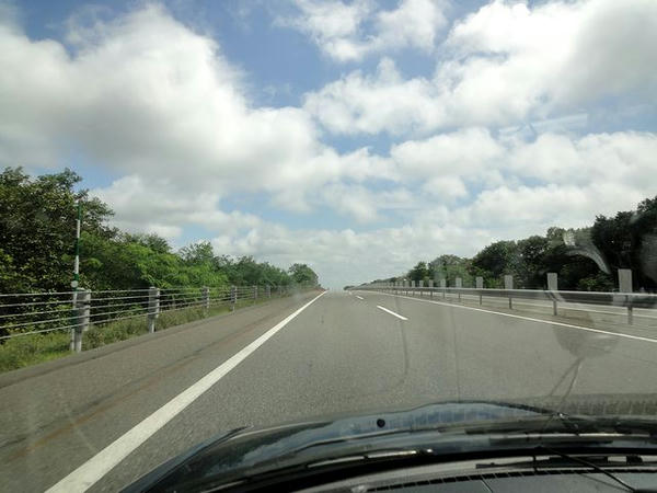 日高道走行中