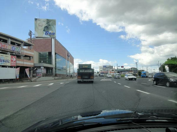 八戸市内走行中