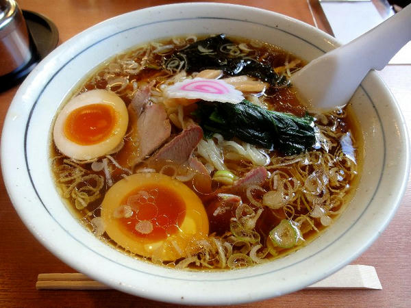 中華そば 650円 ＋ 味付たまご 100円