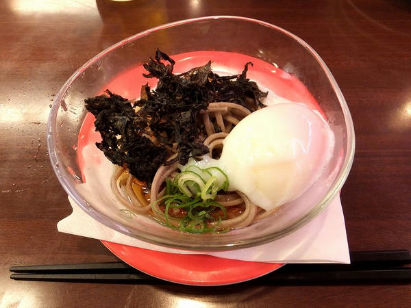 小割そば 168円