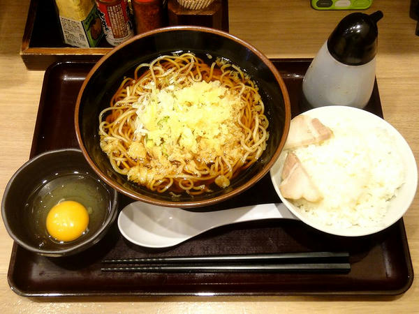 かけ中か定食 480円