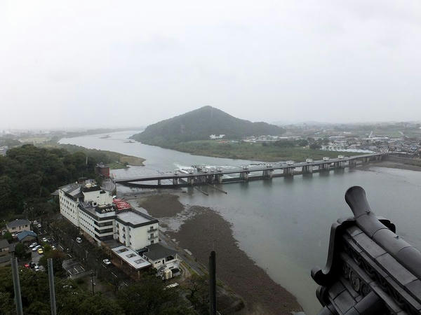 天守からの眺め（だいたい西方向）