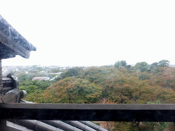 天守からの眺め(3)
