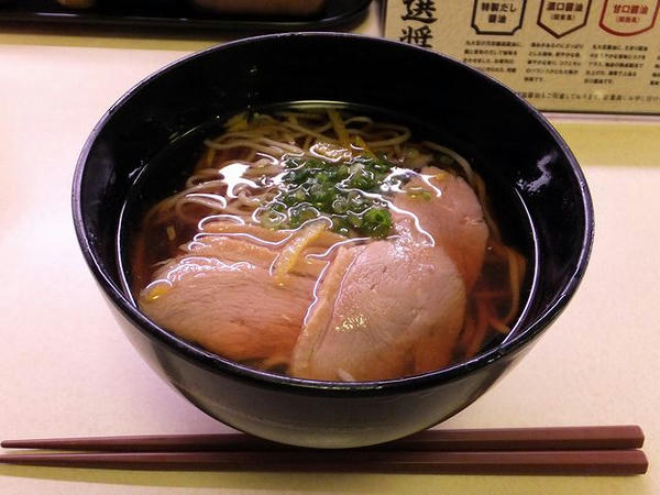 鴨そば 262円