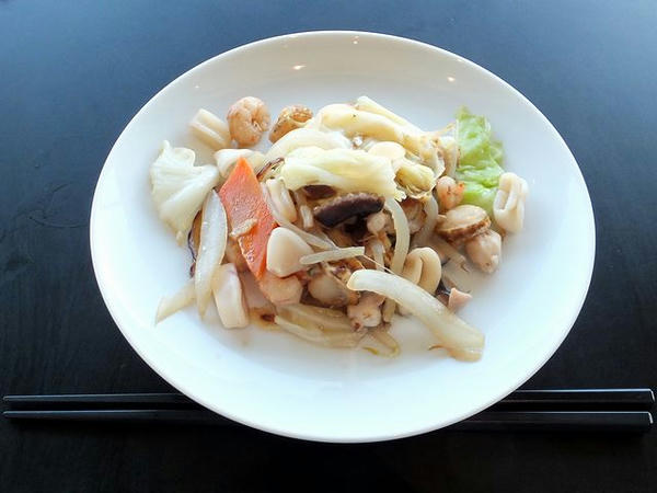 海鮮野菜炒め