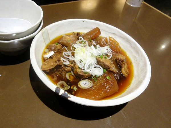 牛スジ大根煮 580円