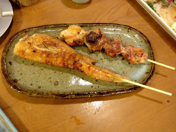 手羽先 150円 と とりみ 150円