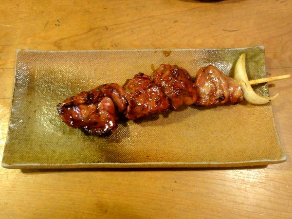 とりレバー 90円