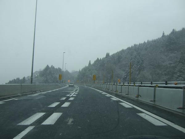 中央自動車道にて