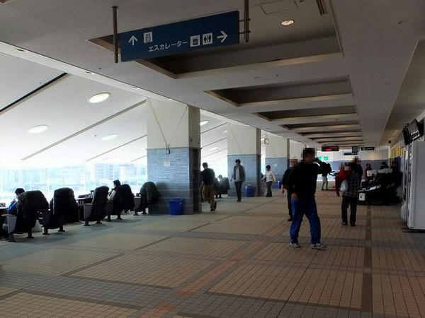 特別観覧席Sフロア内